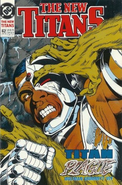 The New Titans Titan Plague |  Issue#62 | Year:1990 | Series: Teen Titans | Pub: DC Comics