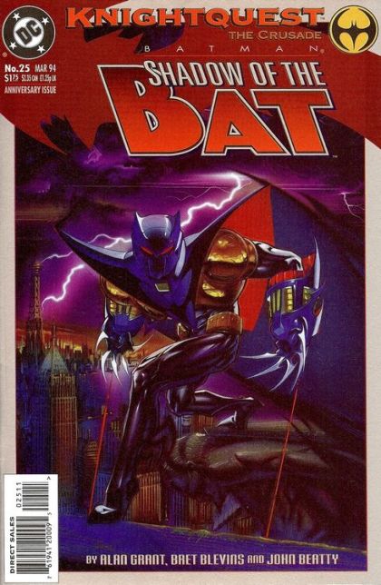 Batman: Shadow of the Bat Knightquest: The Crusade - Joe Public: The Birth Of A Hero |  Issue#25A | Year:1994 | Series: Batman |