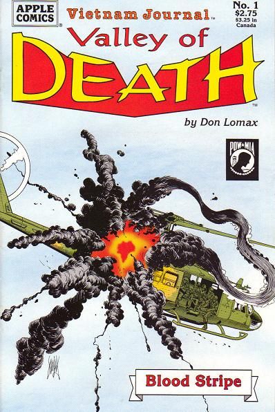 Vietnam Journal: Valley of Death Blood Stripe |  Issue#1 | Year:1994 | Series:  | Pub: Apple Comics