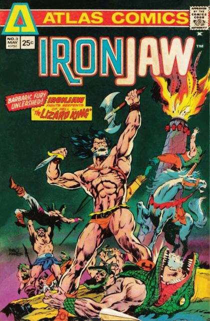 Ironjaw The Wolf-Cowled Headhunters of Amun-Ruk |  Issue#3 | Year:1975 | Series:  | Pub: Atlas Comics (Seaboard)