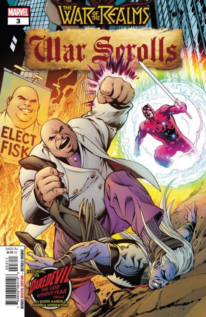 War of the Realms, War Scrolls, Vol. 1 War of the Realms - Daredevil In: The God Without Fear, Part Three / Doctor Doom In: A Rose For Victor / She-Hulk In: The Face Of A Warrior |  Issue