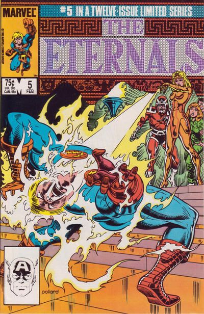 Eternals, Vol. 2 The Secret Name of Pain! |  Issue#5A | Year:1985 | Series: Eternals |