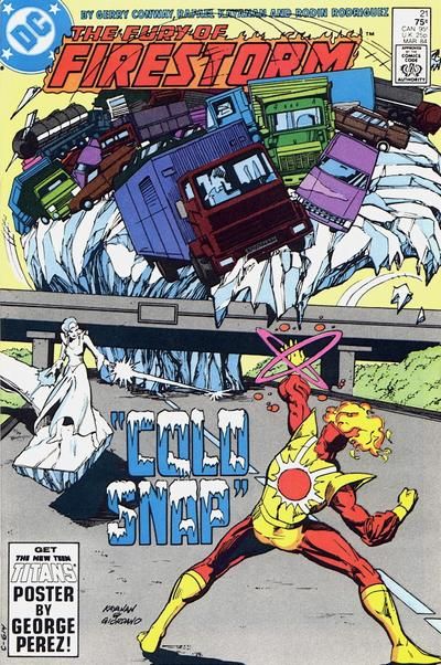 Firestorm, the Nuclear Man, Vol. 2 (1982-1990) Cold Snap |  Issue#21A | Year:1984 | Series: Firestorm |