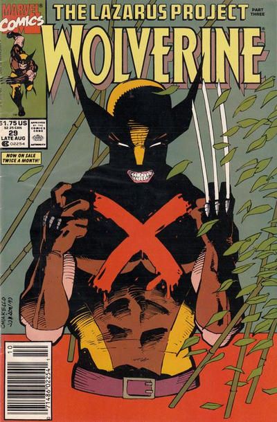 Wolverine, Vol. 2 The Lazarus Project, Part 3 |  Issue#29B | Year:1990 | Series: Wolverine | Pub: Marvel Comics