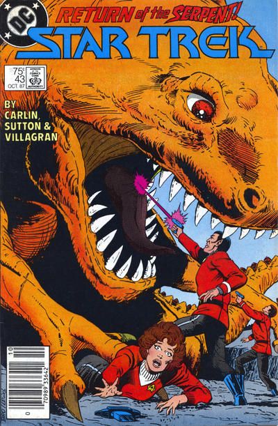 Star Trek, Vol. 1 The Return of the Serpent, Part I: Paradise Lost |  Issue#43B | Year:1987 | Series: Star Trek |