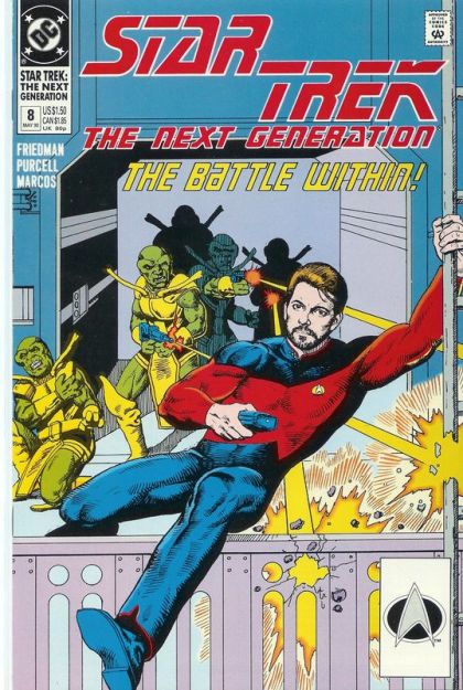 Star Trek: The Next Generation, Vol. 2 The Battle Within |  Issue#8A | Year:1990 | Series: Star Trek |