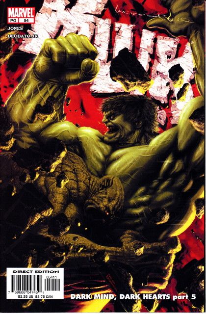 The Incredible Hulk, Vol. 2 Dark Mind, Dark Hearts, Part 5: Enemy Mine |  Issue#54A | Year:2003 | Series: Hulk | Pub: Marvel Comics | Direct Edition