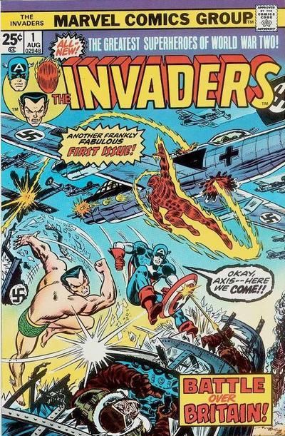 The Invaders, Vol. 1 The Ring of the Nebulas! |  Issue#1 | Year:1975 | Series: Invaders | Pub: Marvel Comics