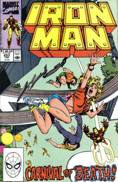 Iron Man, Vol. 1 Laughing All The Way To The Graveyard |  Issue#253A | Year:1989 | Series: Iron Man |
