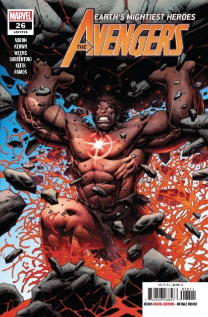 Avengers, Vol. 8 As Strong As The Stars |  Issue#26A | Year:2019 | Series: Avengers | Pub: Marvel Comics