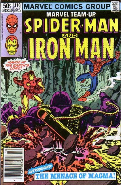 Marvel Team-Up, Vol. 1 Magma Force |  Issue#110B | Year:1981 | Series: Marvel Team-Up | Pub: Marvel Comics