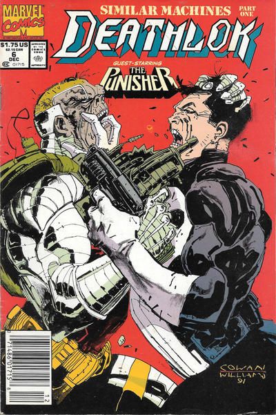 Deathlok, Vol. 2 Similar Machines, Part 1: Fathers' Anguish |  Issue#6B | Year:1991 | Series: Deathlok | Pub: Marvel Comics