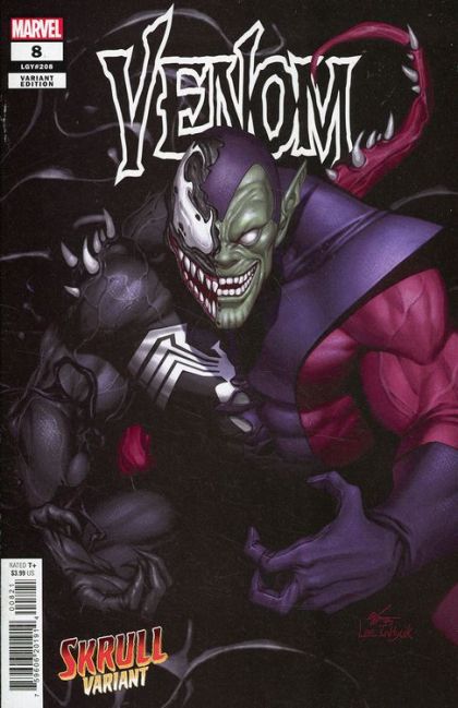 Venom, Vol. 5  |  Issue#8B | Year:2022 | Series: Venom | Pub: Marvel Comics | Inhyuk Lee Skrull Cover