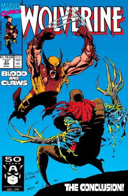 Wolverine, Vol. 2 Blood and Claws |  Issue#37A | Year:1991 | Series: Wolverine | Pub: Marvel Comics