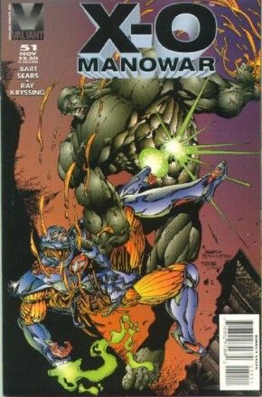 X-O Manowar, Vol. 1 Lummox |  Issue#51 | Year:1995 | Series: X-O Manowar | Pub: Valiant Entertainment |
