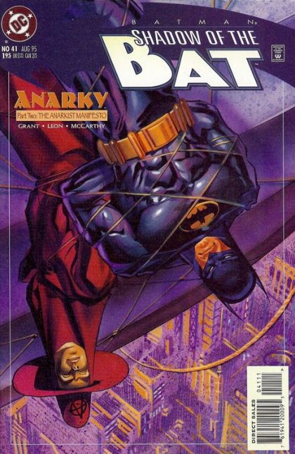 Batman: Shadow of the Bat Anarky, Part 2: The Anarkist Manifesto |  Issue#41A | Year:1995 | Series: Batman | Pub: DC Comics