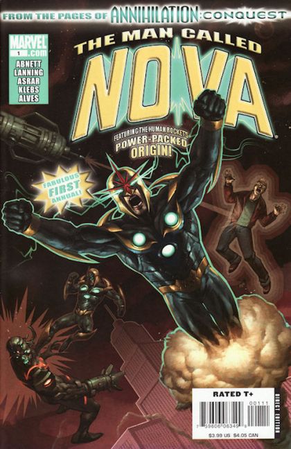 Nova, Vol. 4 Annual Annihilation: Conquest  |  Issue#1 | Year:2008 | Series: Nova | Pub: Marvel Comics