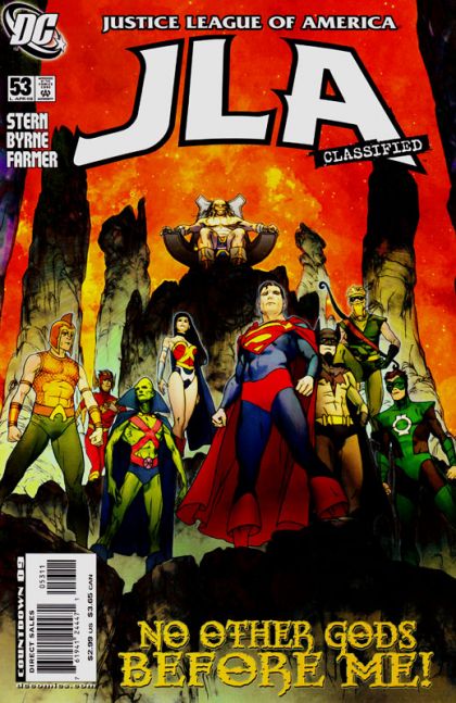 JLA Classified That Was Now, This is Then, Part Four: No Other Gods Before Me! |  Issue#53 | Year:2008 | Series: JLA | Pub: DC Comics