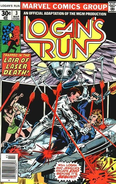 Logan's Run, Vol. 1 Sanctuary!? |  Issue#3A | Year:1977 | Series: Logan's Run | Pub: Marvel Comics