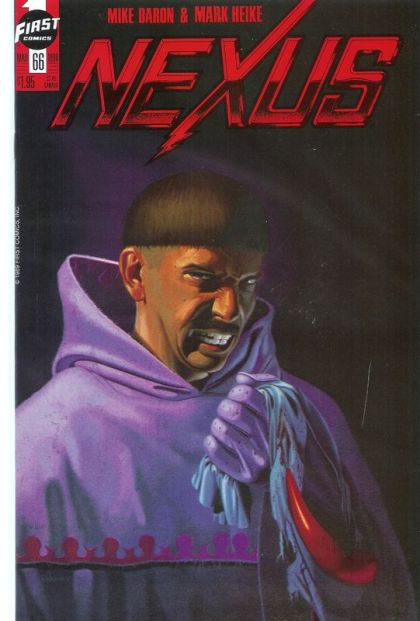 Nexus, Vol. 2 Prophet Margin |  Issue#66 | Year:1990 | Series: Nexus | Pub: First Comics