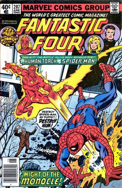 Fantastic Four  |  Issue#207B | Year:1979 | Series: Fantastic Four | Pub: Marvel Comics | Newsstand Edition