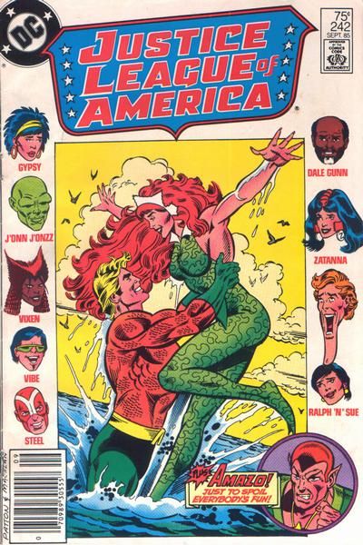 Justice League of America, Vol. 1 Battle Cry |  Issue#242B | Year:1985 | Series: Justice League | Pub: DC Comics