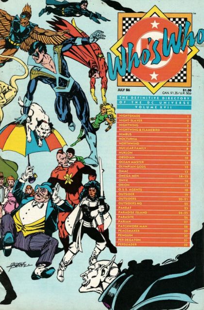 Who's Who: The Definitive Directory of the DC Universe Nightshade to Persuader |  Issue#17A | Year:1986 | Series: Who's Who? | Pub: DC Comics