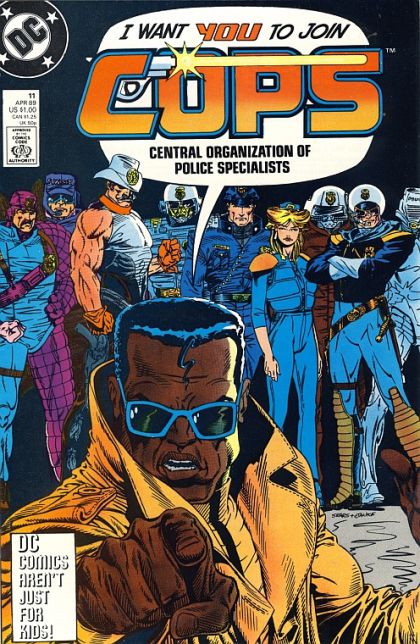 Cops Barricading the Man |  Issue#11A | Year:1989 | Series:  | Pub: DC Comics |