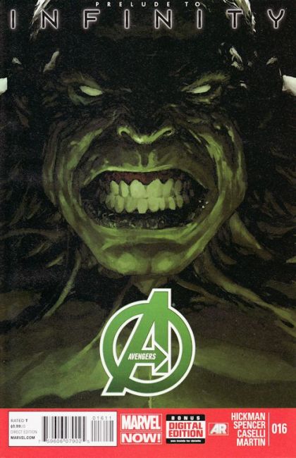 The Avengers, Vol. 5 Prelude to Infinity - "To the End" |  Issue#16A | Year:2013 | Series: Avengers |  Regular Leinil Francis Yu Cover