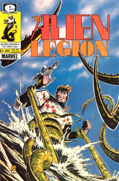 Alien Legion, Vol. 1 The Killing Zone |  Issue#4 | Year:1984 | Series:  | Pub: Marvel Comics |