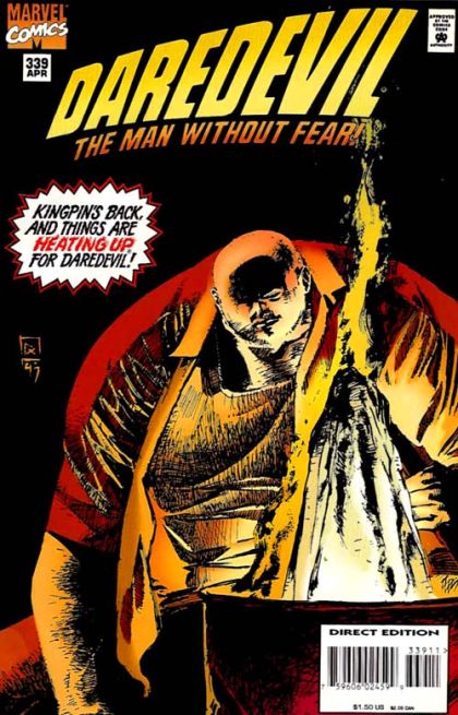 Daredevil, Vol. 1 Betrayal |  Issue#339A | Year:1995 | Series: Daredevil |