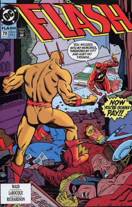 Flash, Vol. 2 The Return of Barry Allen, The Once and Future Flash |  Issue#79A | Year:1993 | Series: Flash | Pub: DC Comics | Direct Edition