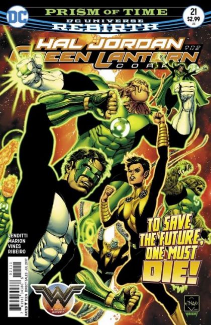 Hal Jordan and the Green Lantern Corps The Prism of Time, Conclusion |  Issue#21A | Year:2017 | Series: Green Lantern | Pub: DC Comics