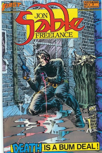 Jon Sable, Freelance Death Is A Bum Deal |  Issue#2 | Year:1983 | Series: Jon Sable | Pub: First Comics