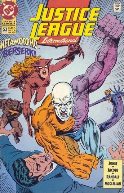 Justice League Europe / International Deadly Liasons |  Issue#53A | Year:1993 | Series: JLA | Pub: DC Comics