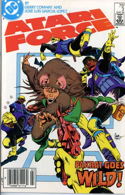Atari Force, Vol. 2 Atari Force, "I Saw You Die" |  Issue#3B | Year:1984 | Series:  |