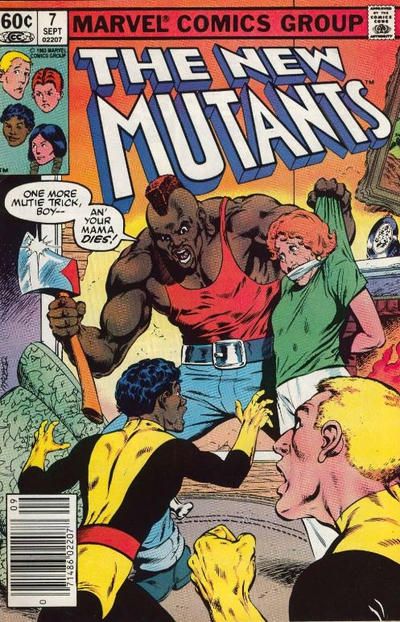 New Mutants, Vol. 1 Flying Down To Rio! |  Issue#7B | Year:1983 | Series: New Mutants | Pub: Marvel Comics | Newsstand Edition