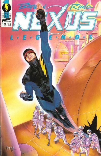 Nexus Legends Implement of Destruction |  Issue#22 | Year:1991 | Series: Nexus | Pub: First Comics |