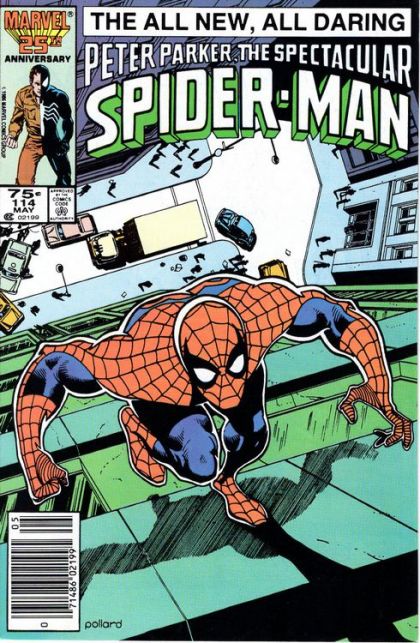 The Spectacular Spider-Man, Vol. 1 The Key |  Issue#114B | Year:1986 | Series: Spider-Man | Pub: Marvel Comics