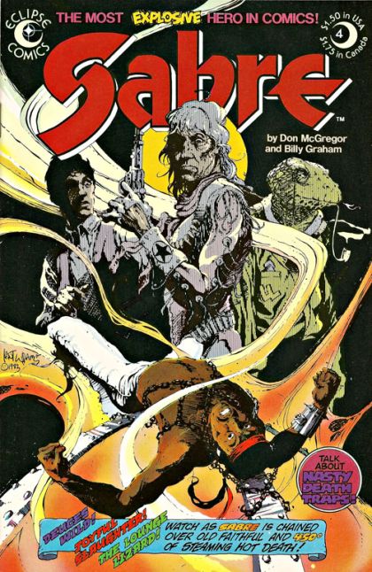Sabre An Exploitation of Everything Dear, Part 2: Escape |  Issue#4 | Year:1983 | Series:  | Pub: Eclipse Comics