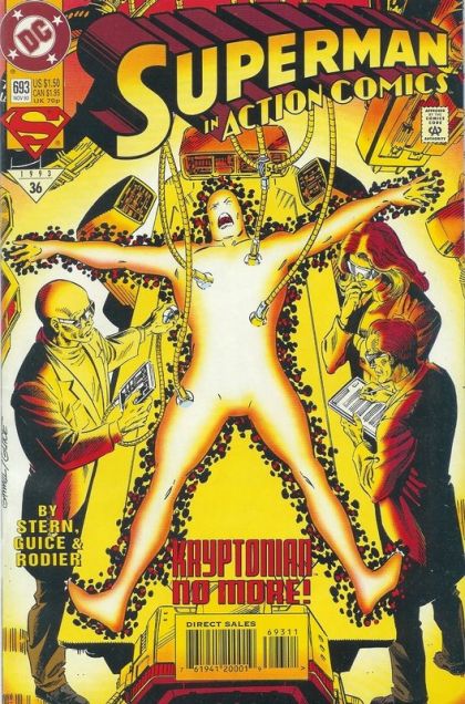Action Comics, Vol. 1 The Last Purge Of Krypton |  Issue#693A | Year:1993 | Series:  | Pub: DC Comics |