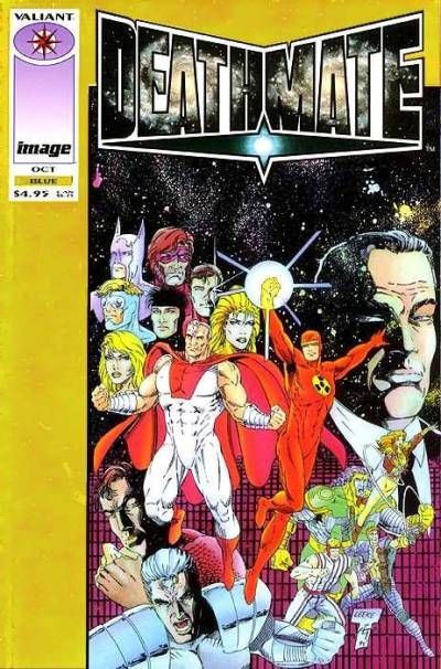 Deathmate Blue |  Issue#4B | Year:1993 | Series: Deathmate | Pub: Image Comics and Valiant Comics