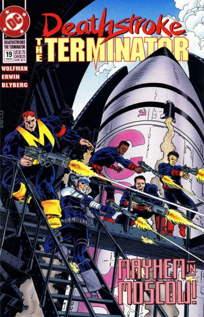 Deathstroke, The Terminator The Nuclear Winter, pt 3: Invasion! |  Issue#19 | Year:1993 | Series: Deathstroke |