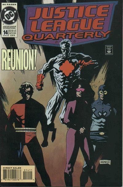 Justice League Quarterly Havoc Unleashed / Scent of Fear / Flight / The Damnation Agenda part 4: Ascent into the Abyss |  Issue#14A | Year:1994 | Series: JLA |