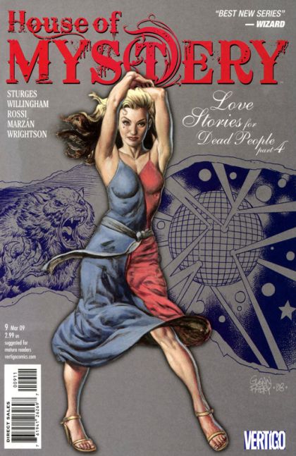 House of Mystery, Vol. 2 Love Stories for Dead People, Chapter Four: What You Don't See / Gothic Romance |  Issue#9 | Year:2009 | Series: House of Mystery | Pub: DC Comics