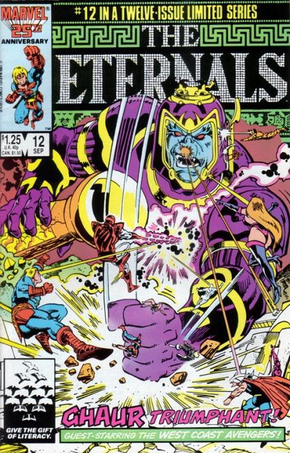 Eternals, Vol. 2 The Dreamer Under the Mountain! |  Issue#12A | Year:1986 | Series: Eternals |