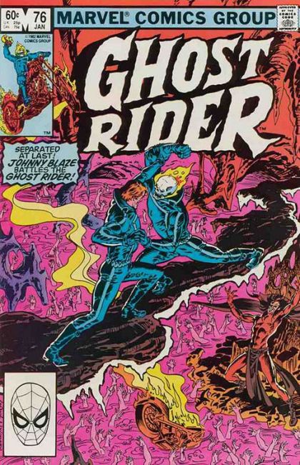 Ghost Rider, Vol. 1 Half A Demon...Half A Man! |  Issue#76A | Year:1983 | Series: Ghost Rider |