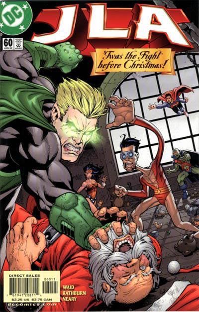 JLA Merry Christmas, Justice League-- NOW DIE! |  Issue#60A | Year:2002 | Series: JLA | Pub: DC Comics