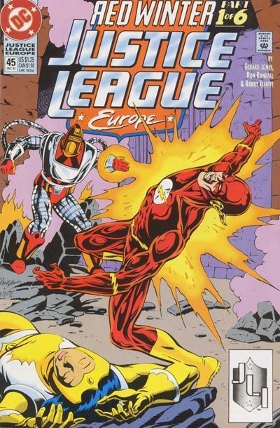 Justice League Europe / International Red Winter, Part 1: A Wind From the East |  Issue#45A | Year:1992 | Series: JLA |