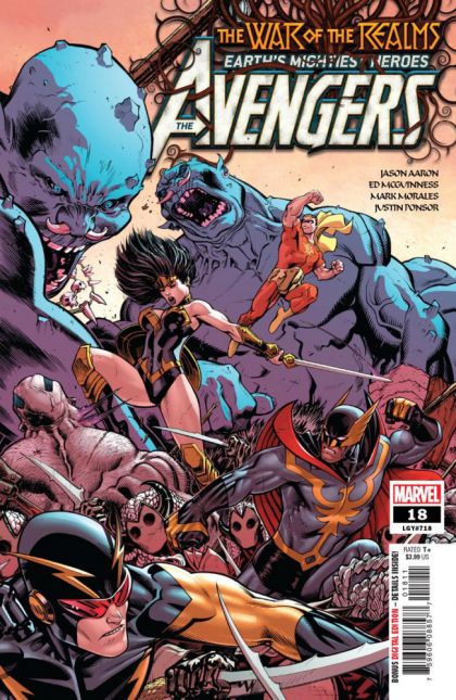 Avengers, Vol. 8 War of the Realms - Crisis On Ten Realms |  Issue#18A | Year:2019 | Series: Avengers | Pub: Marvel Comics
